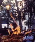 Offering in Tudor City Park, New York City