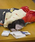 Eiko at Russell Library